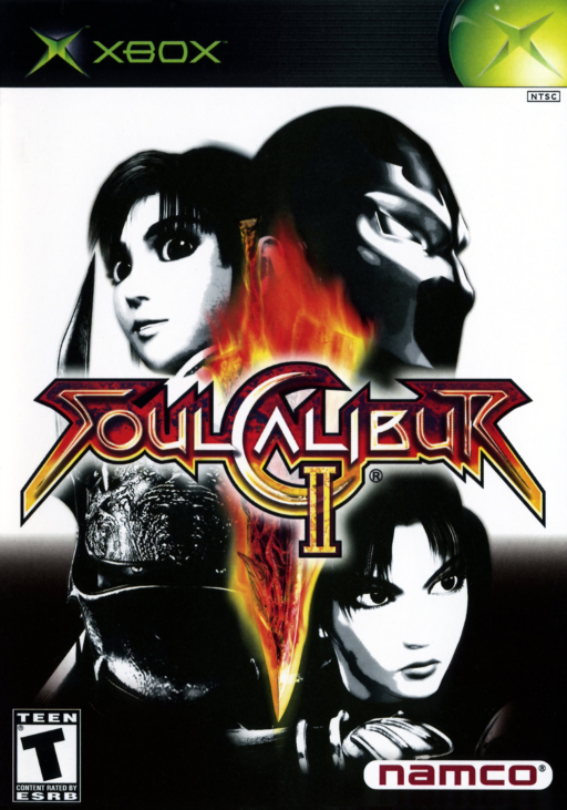 Soul Calibur II box art for Xbox